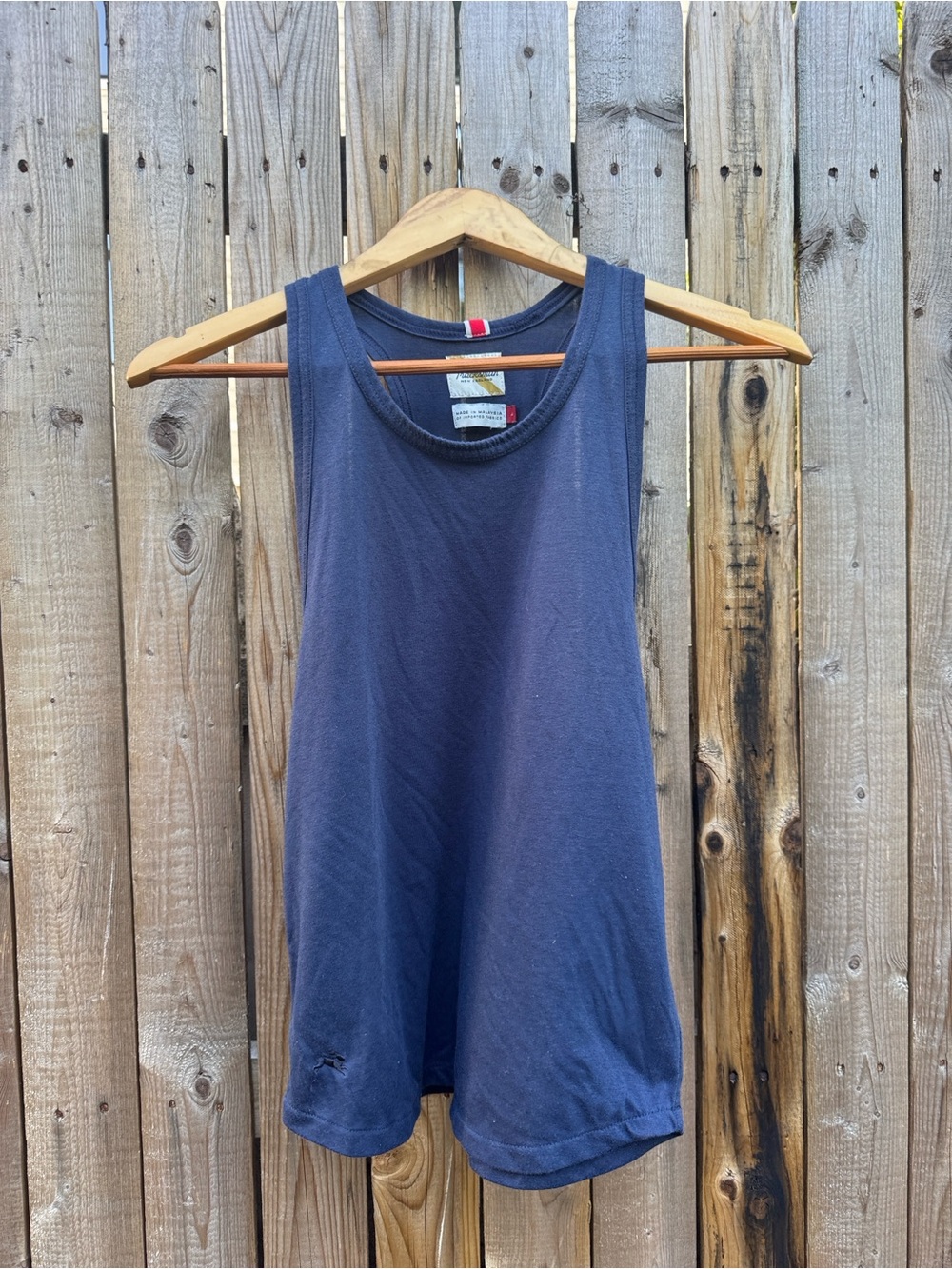 Tracksmith Navy Blue Women's Racerback Tank